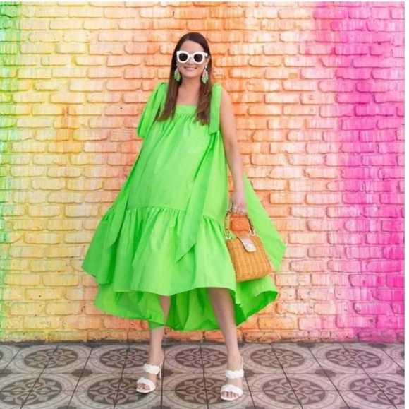 Christopher John Rogers x Target  NWTs Tie Strap High Low Dress - Picture 7 of 8